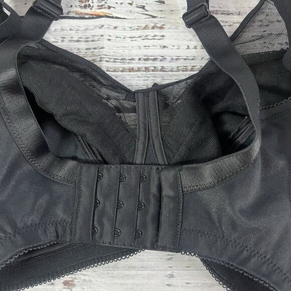 Royce Lingerie Black Maternity Nursing Bra size 28HH Wire Free Drop Cup - Picture 5 of 9